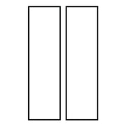 Generation Lighting - 90621-68 - Address Number Tile - Address Light - White Plastic