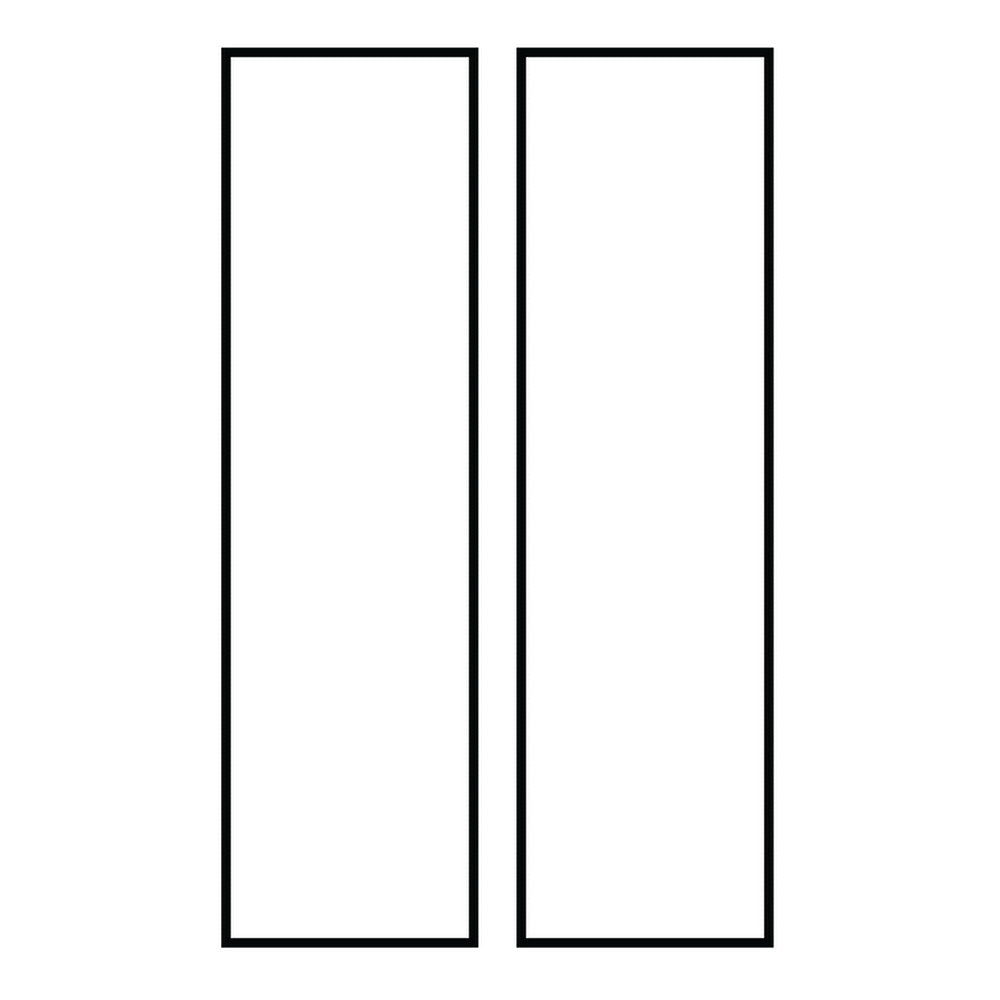 Generation Lighting - 90621-68 - Address Number Tile - Address Light - White Plastic