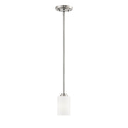 Millennium - 7251-SN - One Light Pendant - Bristo - Satin Nickel