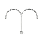 Millennium - RPAD-GA - Two Light Post Adapter - R Series - Galvanized