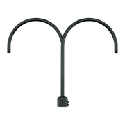 Millennium - RPAD-SB - Two Light Post Adapter - R Series - Satin Black