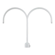 Millennium - RPAD-WH - Two Light Post Adapter - R Series - White