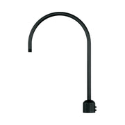 Millennium - RPAS-SB - One Light Post Adapter - R Series - Satin Black