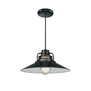 Millennium - RRRC18-SB - One Light Pendant - R Series - Satin Black