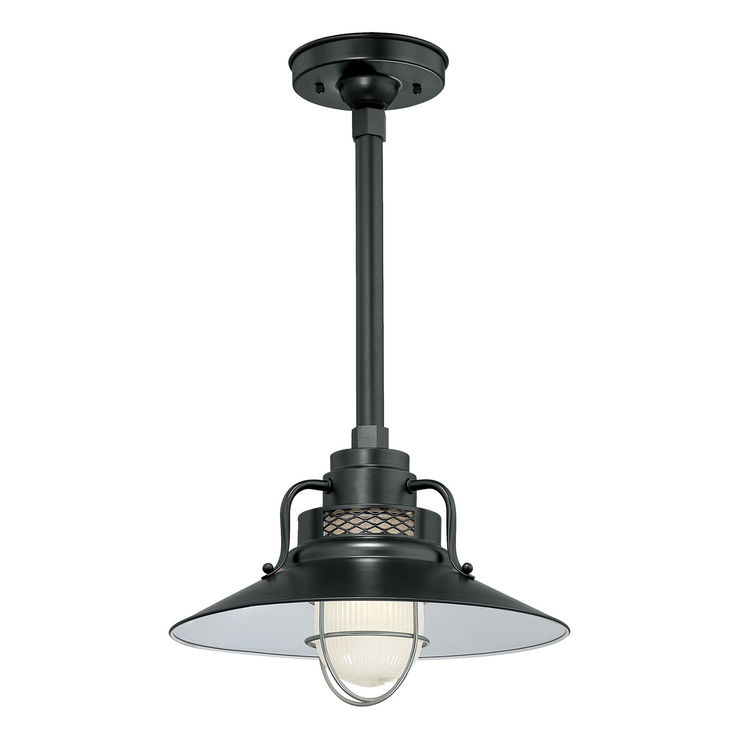 Millennium - RRRS14-SB - One Light Pendant - R Series - Satin Black