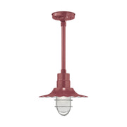 Millennium - RRWS12-SR - One Light Stem Hung - R Series - Satin Red