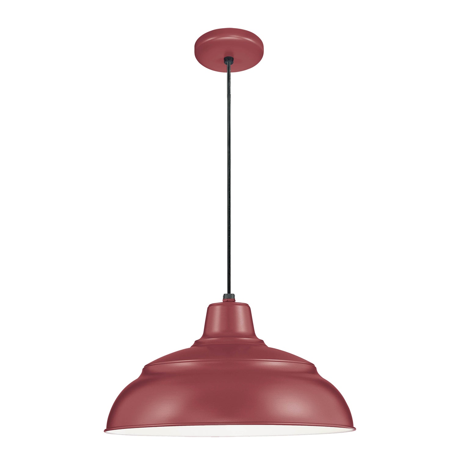 Millennium - RWHC17-SR - One Light Pendant - R Series - Satin Red