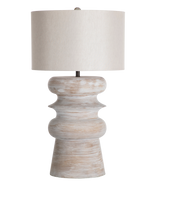 Claudius Ceramic Plaster Table Lamp