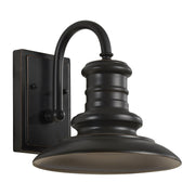 Generation Lighting - OL8600RSZ - One Light Outdoor Wall Lantern - Redding Station - Restoration Bronze