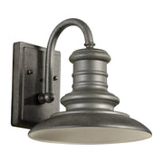 Generation Lighting - OL8600TRD - One Light Outdoor Wall Lantern - Redding Station - Tarnished Silver