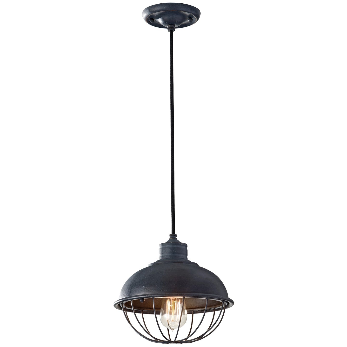 Generation Lighting - P1242AF - One Light Pendant - Urban Renewal - Antique Forged Iron
