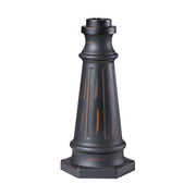 Generation Lighting - POSTBASE ES - Postbase - Outdoor Post Base - Espresso
