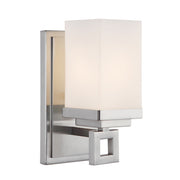 Golden - 4444-BA1 PW - One Light Bath Vanity - Nelio - Pewter