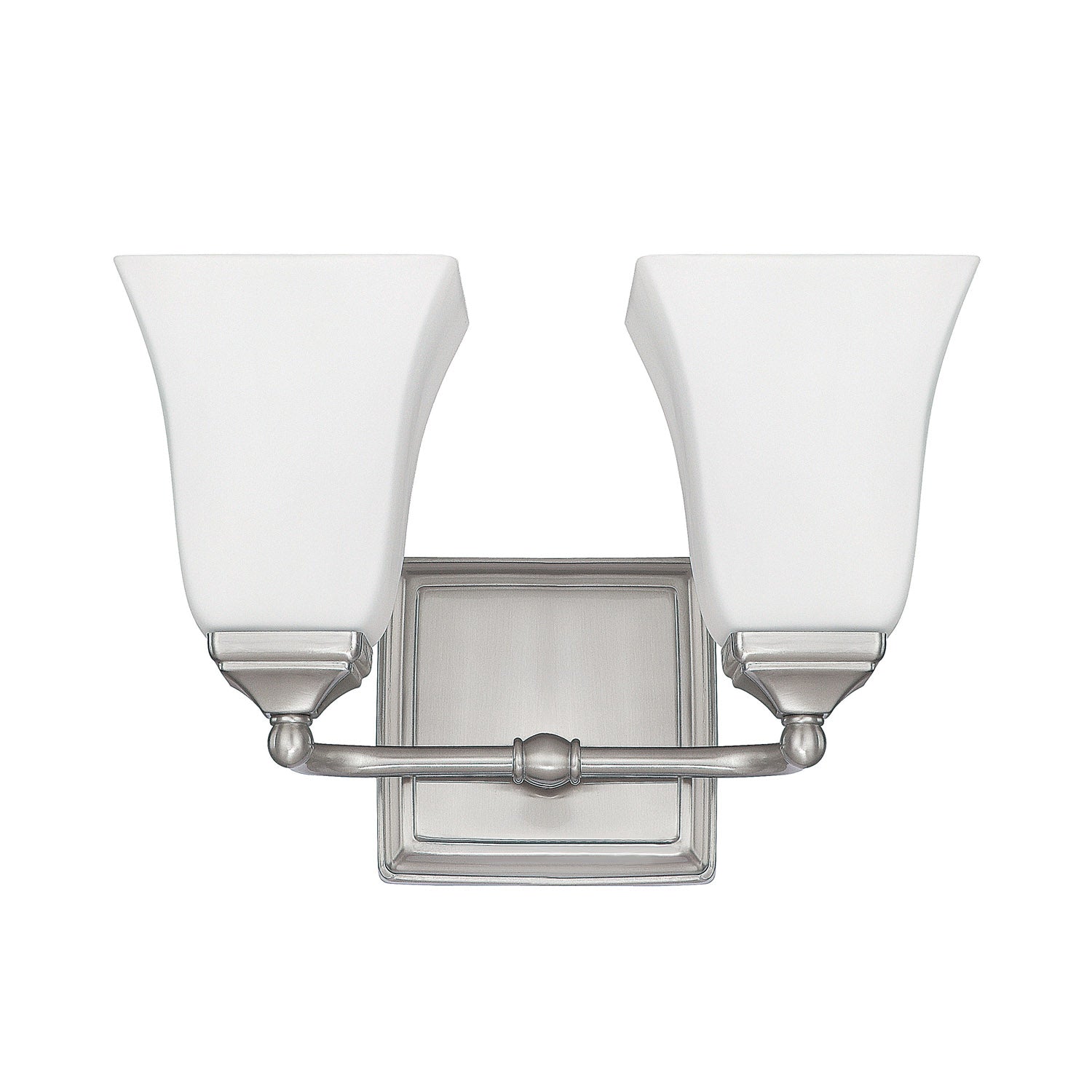 Capital Lighting - 8452BN-119 - Two Light Vanity - Cade - Brushed Nickel