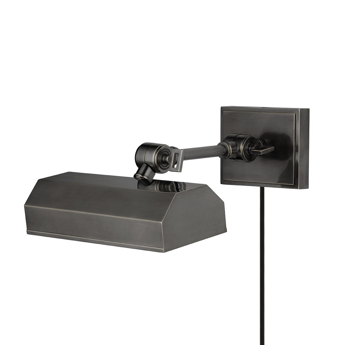 Hudson Valley - 7008-DB - One Light Picture Light With Plug - Woodbury - Distressed Bronze