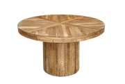 Maison Round Dining Table, Natural