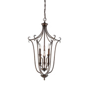Millennium - 1336-RBZ - Six Light Pendant - Fulton - Rubbed Bronze