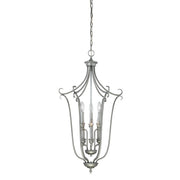 Millennium - 1336-RS - Six Light Pendant - Fulton - Rubbed Silver