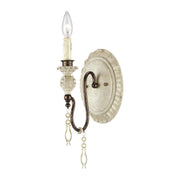 Millennium - 7301-AW/BZ - One Light Wall Sconce - Denise - Antique White/Bronze