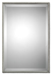Uttermost - 01113 - Mirror - Sherise - Brushed Nickel