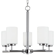 Generation Lighting - 31161-05 - Five Light Chandelier - Oslo - Chrome