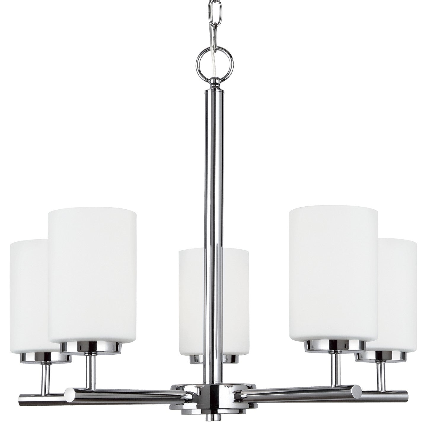 Generation Lighting - 31161-05 - Five Light Chandelier - Oslo - Chrome