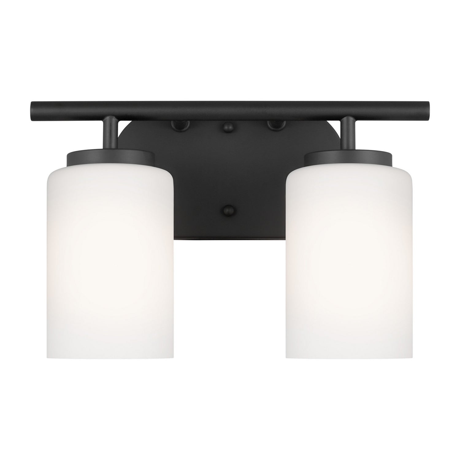 Generation Lighting - 41161-112 - Two Light Wall / Bath - Oslo - Midnight Black