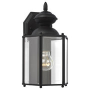 Generation Lighting - 8509-12 - One Light Outdoor Wall Lantern - Classico - Black