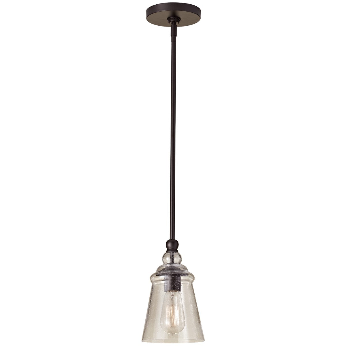 Generation Lighting - P1261ORB - One Light Pendant - Urban Renewal - Oil Rubbed Bronze