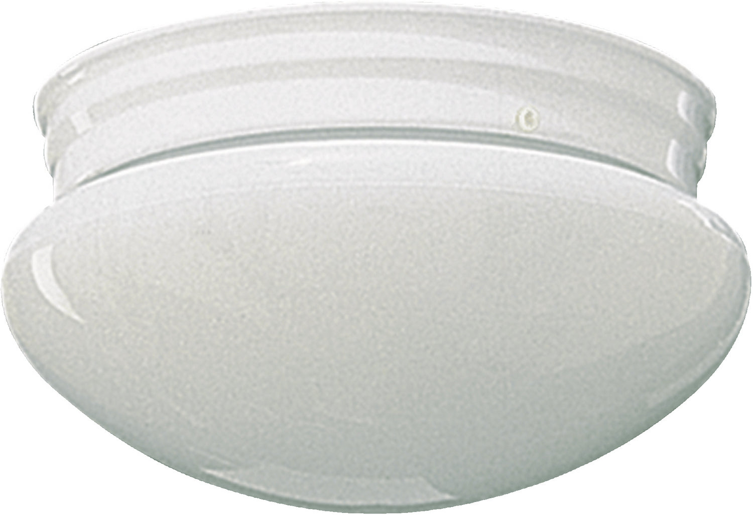 Quorum - 3015-8-6 - Two Light Ceiling Mount - 3015 Plain Mushrooms - White