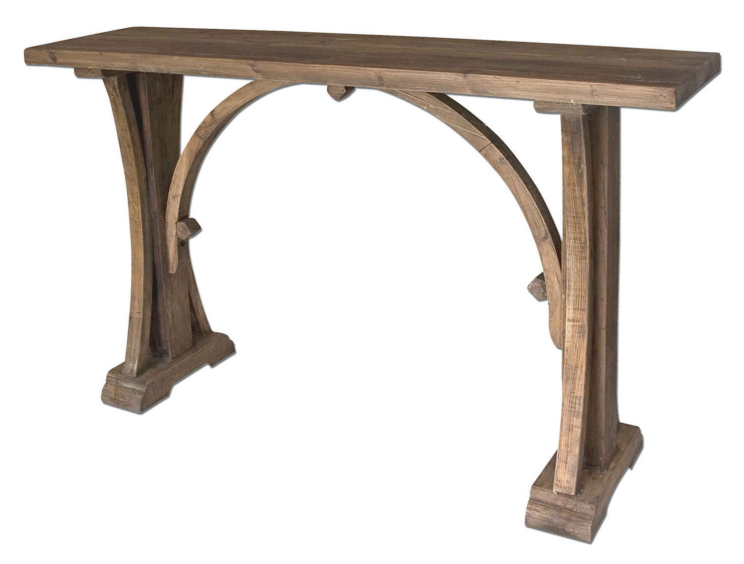 Uttermost - 24302 - Console Table - Genessis - Sun Bleached with Light Antiquing Glaze