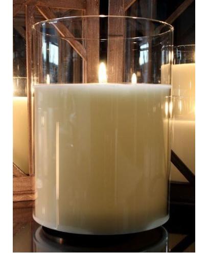 RADIANCE POURED FLAMELESS CANDLE - IVORY