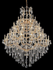 Elegant Lighting - 2801G46G/RC - 49 Light Chandelier - Maria Theresa - Gold