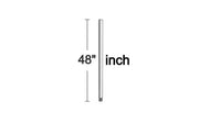 Visual Comfort Fan - DR48PN - Downrod - Universal - Polished Nickel