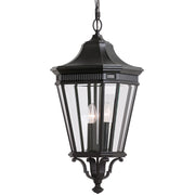 Generation Lighting - OL5412BK - Three Light Outdoor Fixture - Cotswold Lane - Black