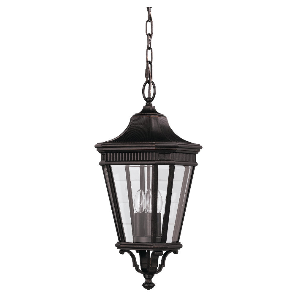 Generation Lighting - OL5411GBZ - Three Light Outdoor Fixture - Cotswold Lane - Grecian Bronze