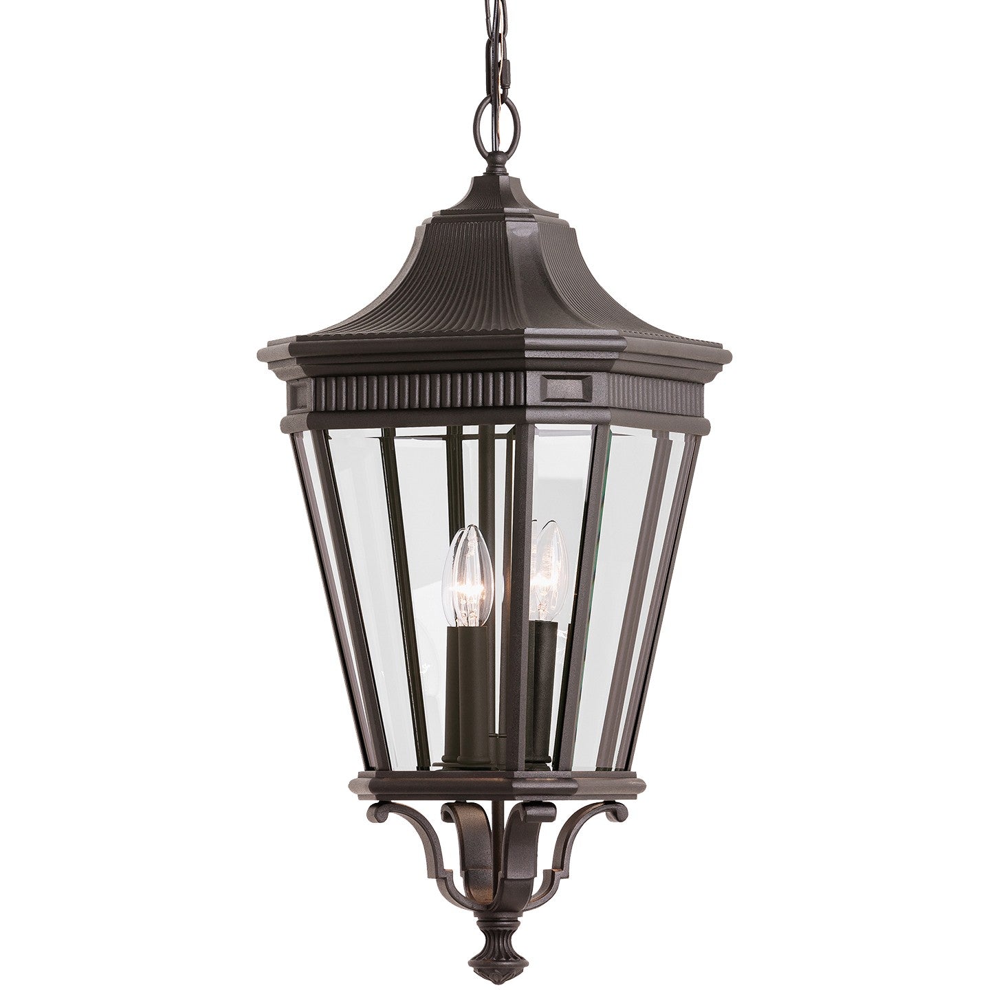 Generation Lighting - OL5412GBZ - Three Light Outdoor Fixture - Cotswold Lane - Grecian Bronze