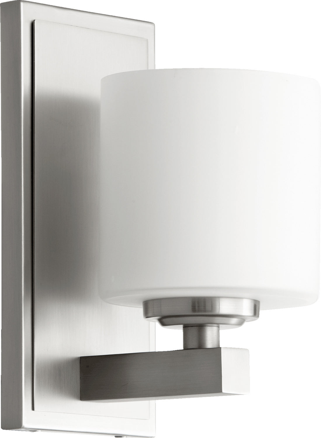 Quorum - 5669-1-65 - One Light Wall Mount - KAPLAN - Satin Nickel