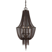 Uttermost - 21998 - Three Light Chandelier - Lezzeno - Dark Oil Rubbed Bronze