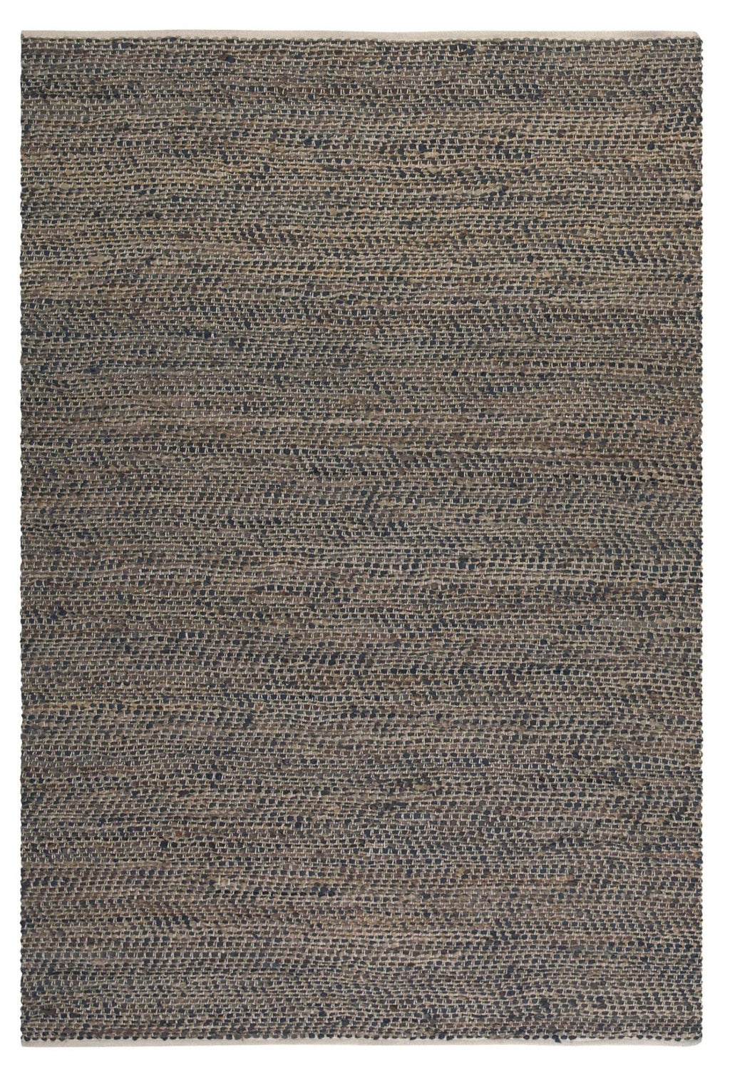 Uttermost - 71001-5 - Rug - Tobais - Brown Leather/Hemp