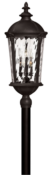 Hinkley - 1921BK - LED Post Top or Pier Mount Lantern - Windsor - Black