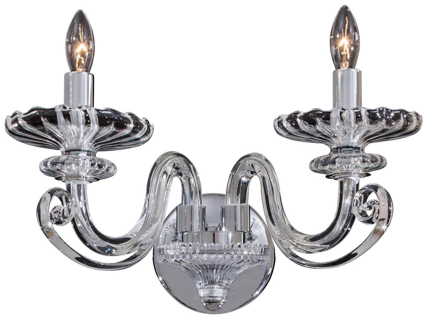 Metropolitan - N9162 - Two Light Wall Sconce - Metropolitan Family - Chrome
