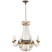 Visual Comfort Signature - CHC 1426GI-SG - Eight Light Chandelier - Paris Flea Market - Gilded Iron