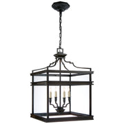 Visual Comfort Signature - CHC 2161AI - Four Light Lantern - Mykonos - Aged Iron