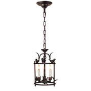 Visual Comfort Signature - CHC 3109R - Three Light Lantern - Diego - Hand Painted Rust Finish