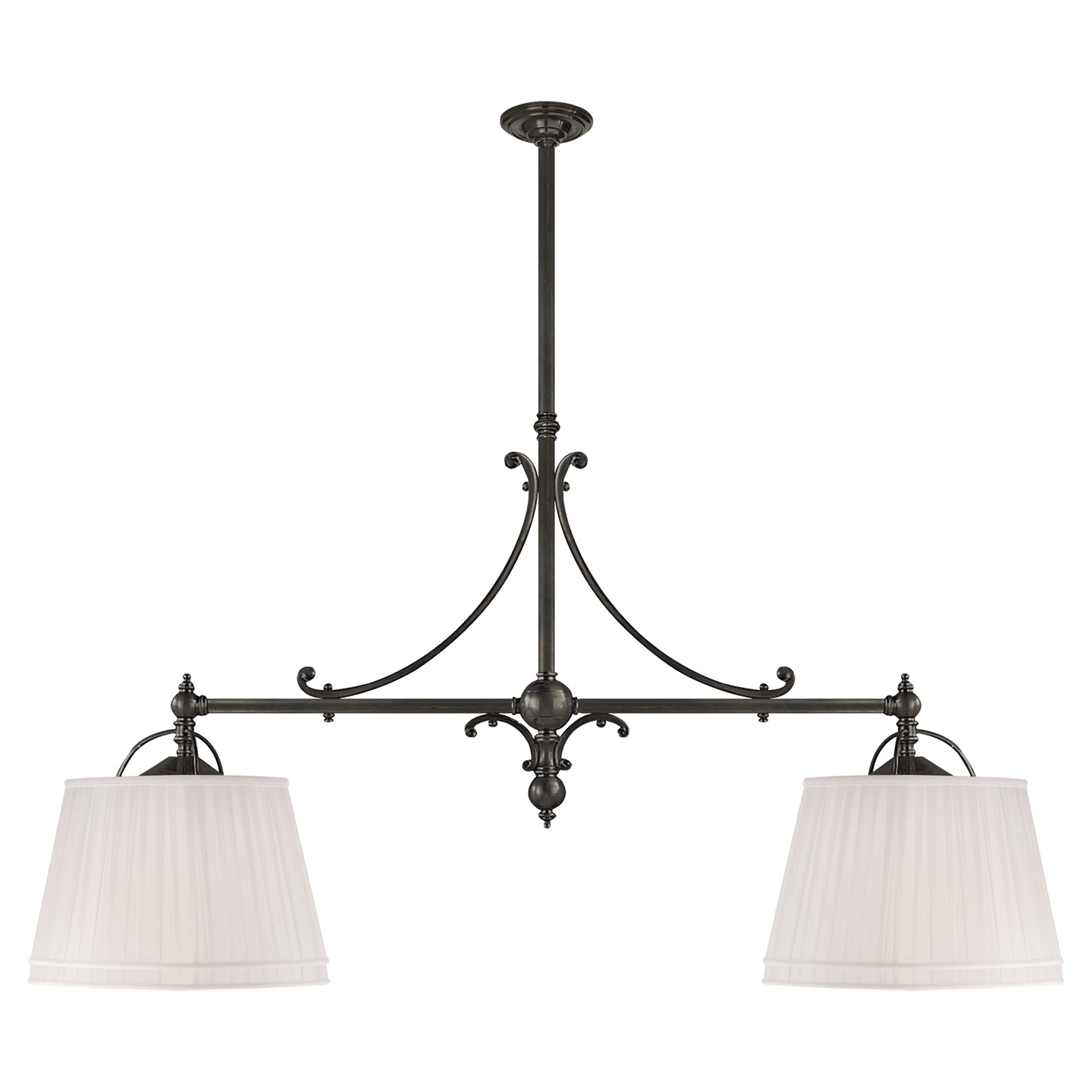 Visual Comfort Signature - CHC 5102BZ-L - Four Light Pendant - Sloane - Bronze