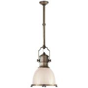 Visual Comfort Signature - CHC 5133AN-WG - One Light Pendant - Country Industrial - Antique Nickel