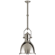 Visual Comfort Signature - CHC 5133PN-PN - One Light Pendant - Country Industrial - Polished Nickel