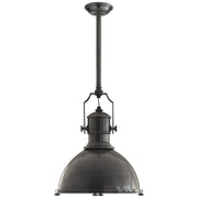 Visual Comfort Signature - CHC 5136BZ-BZ - One Light Pendant - Country Industrial - Bronze