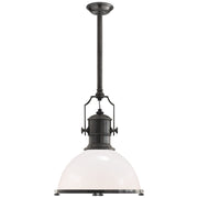 Visual Comfort Signature - CHC 5136BZ-WG - One Light Pendant - Country Industrial - Bronze